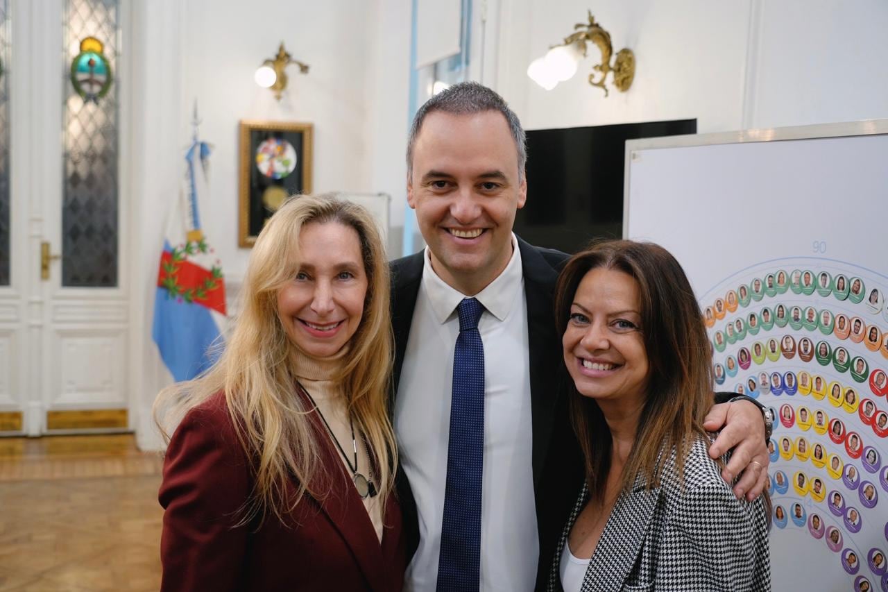 Karina Milei, Manuel Adorni y Sandra Pettovello. Créditos: Cámara de Diputados