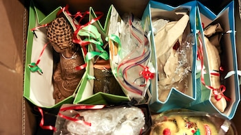 Un paquete de falsos conejitos