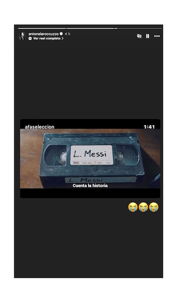 El video de Lionel Messi que emociono a Antonela Roccuzzo