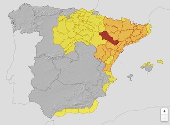 12/07/2025 Aemet activa el nivel