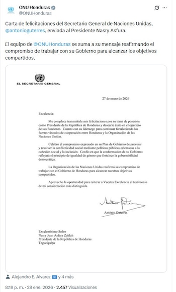 El apoyo internacional pone a