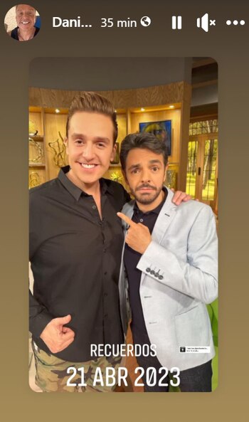 Daniel Bisogno también compartió una