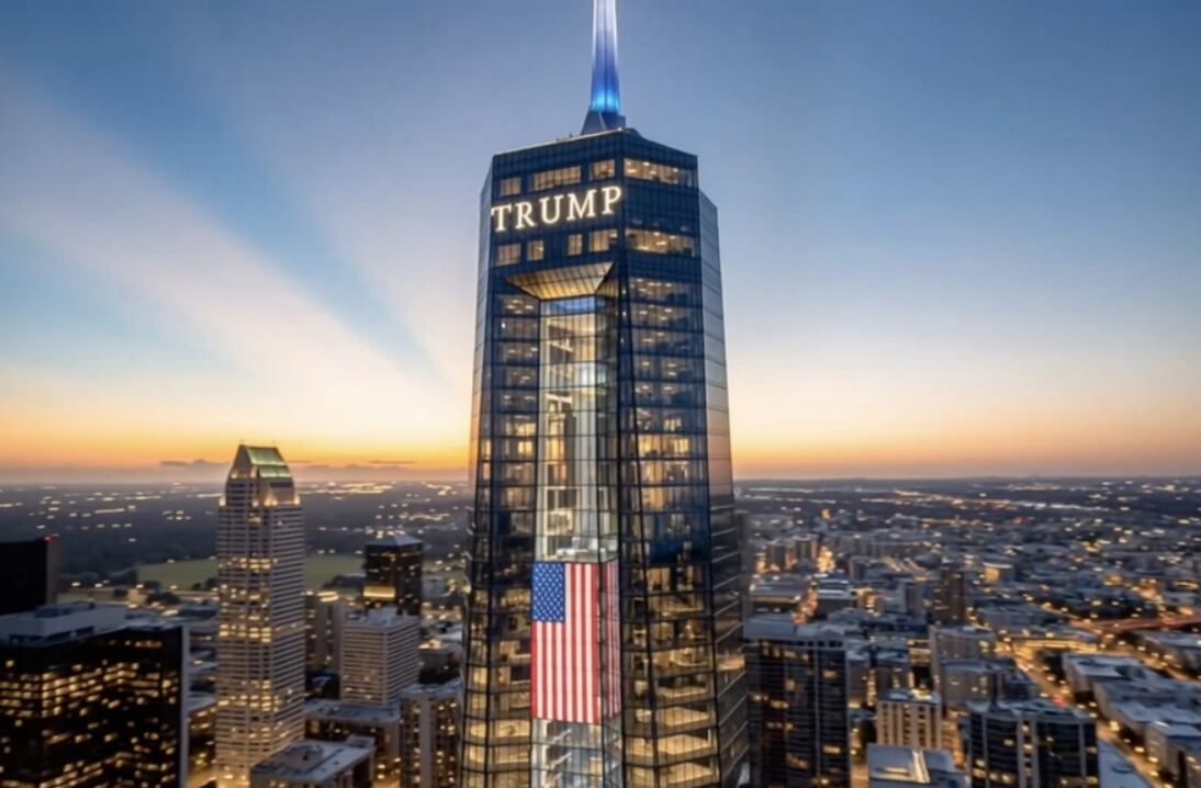 La biblioteca presidencial de Donald Trump en Miami aspira a convertirse en el rascacielos más audaz junto a la histórica Freedom Tower (X/Eric Trump)