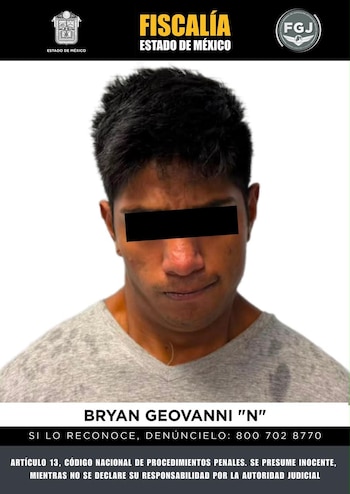 Capturan en Neza a un hombre por agredir sexualmente a una camarera y robarla dentro de su lugar de trabajo
Crédito: FGJEM