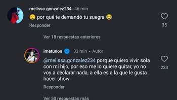 Imelda Tuñón respondió directamente a