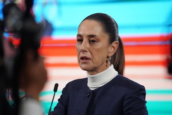 La presidenta de México, Claudia