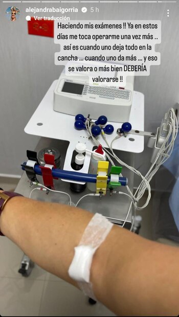 Alejandra Baigorria se pronuncia en