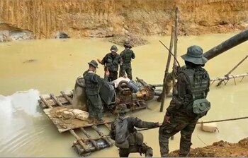 La destruccción de los ríos