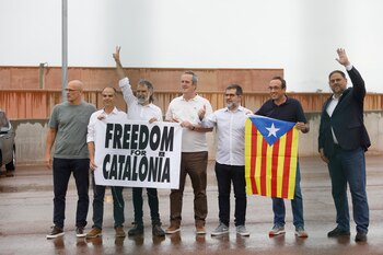 Siete de los líderes independentistas