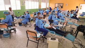 República Dominicana: El INABIE inicia jornada de salud integral para estudiantes en Sabana Perdida