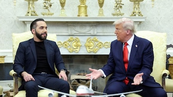 Nayib Bukele fue invitado a