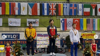 Ángel Barajas terminó segundo en