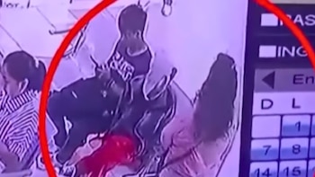 Imágenes de seguridad captan a