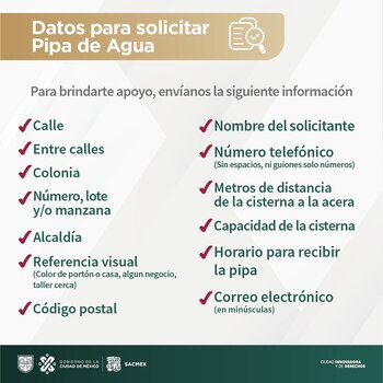 Sacmex compartió a Infobae México