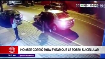 Se salvó de robo y