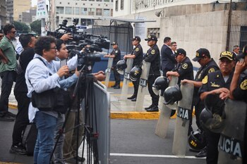 Dina Boluarte declaró el 13