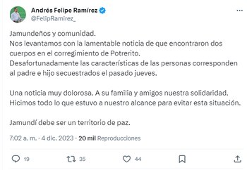 Andrés Felipe Ramírez, alcalde Jamundí,