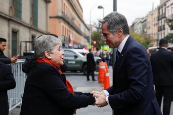 Antony Blinken reconoció "desplazamiento forzado