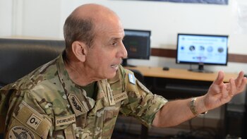 El general de brigada Martín