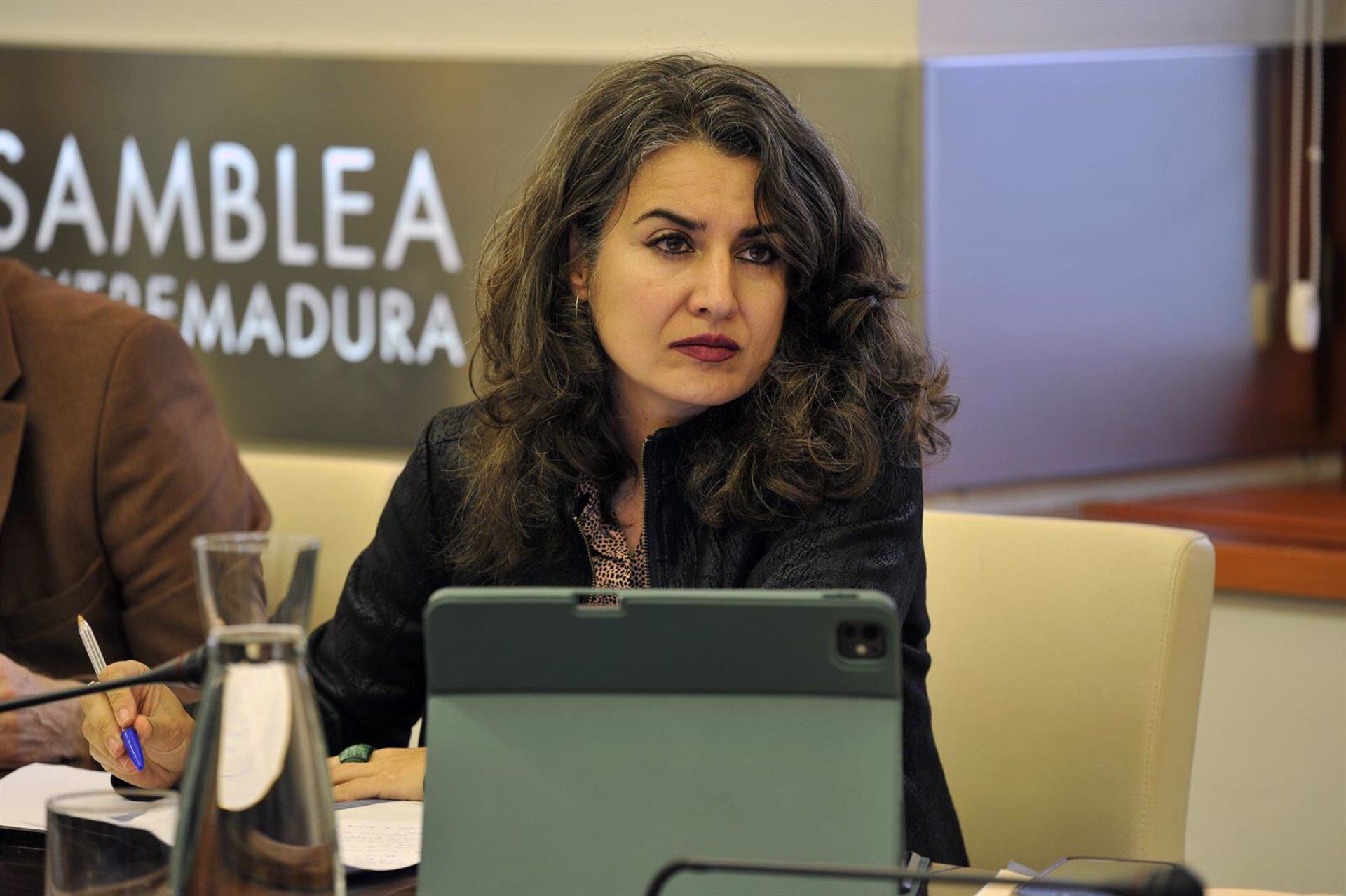 La portavoz de Unidas por Extremadura, Irene de Miguel (Europa Press)