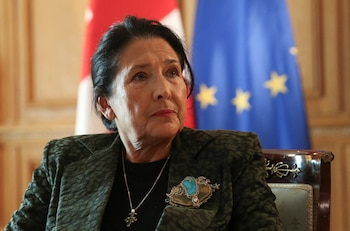La Presidenta de Georgia, Salomé Zurabishvili (REUTERS/ARCHIVO)