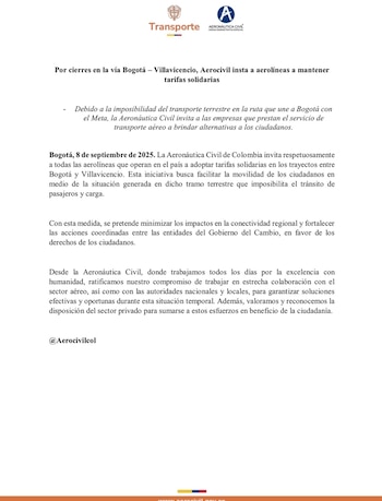 Debido a la imposibilidad del