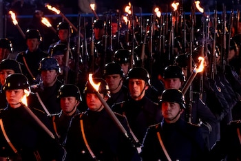 La ceremonia causó impacto en