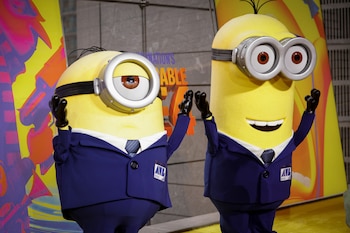 El idioma de los Minions es un galimatías creado por Coffin, mezclando palabras de distintos idiomas para lograr un efecto cómico y universal (REUTERS/Kena Betancur)