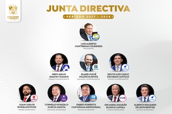 El Congreso de Guatemala eligió la Junta Directiva para el período 2027-2028 con 123 votos a favor y ratificó a Luis Contreras en la presidencia.