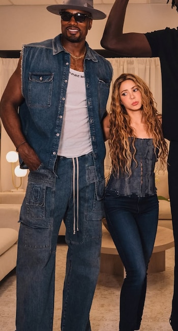 Shakira fue relacionada con Serge Ibaka, exjugador de la NBA y campeón con Toronto Raptors en 2019 - crédito @sergeibaka/ Instagram