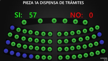 La iniciativa impulsada por el Poder Ejecutivo recibió 57 votos a favor tras su tratamiento con dispensa de trámite. (Foto cortesía Asamblea Legislativa de El Salvador)