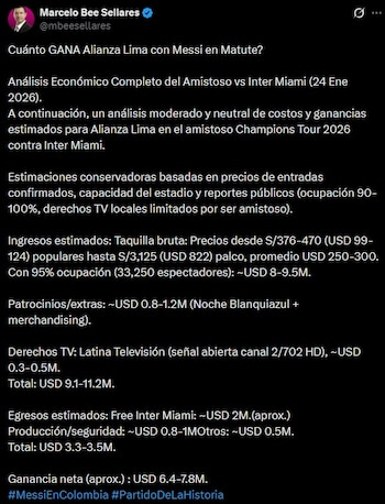 La información de Marcelo Bee