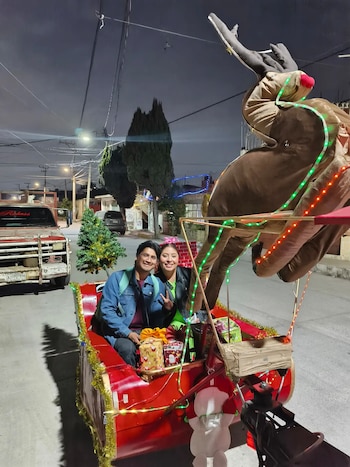 La unidad navideña circula por