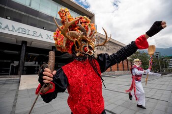 Vista de un "Diablo de