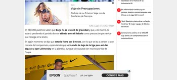 El portal deportivo mexicano informó