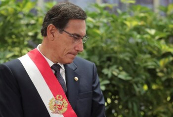 El presidente de Perú, Martín