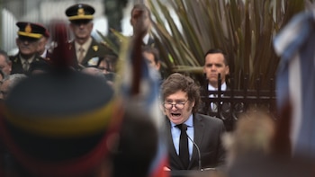 Javier Milei acusó a Martín