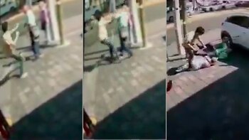 El presunto responsable además atropelló