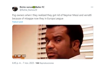 “Los dueños del PSG, cuando