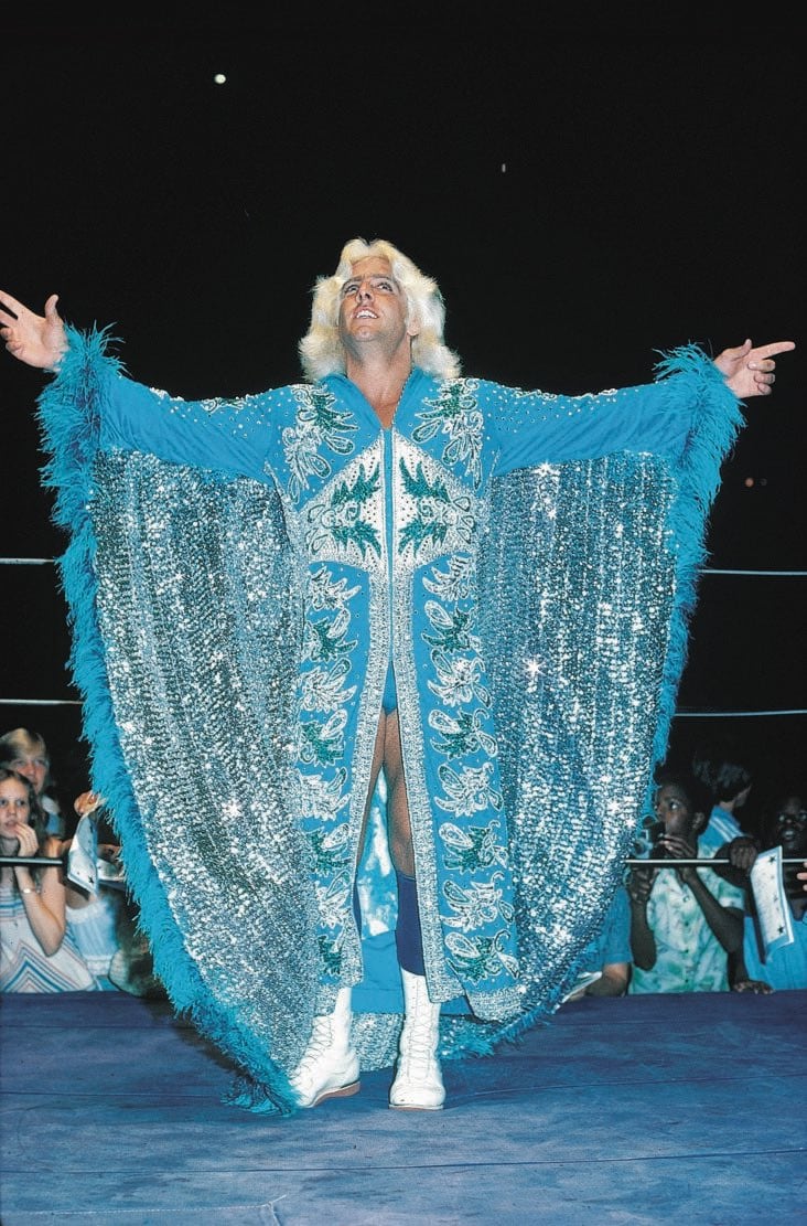 El historial clínico de Flair incluye semanas en cuidados intensivos y un coma inducido por una ruptura intestinal en 2017. (Foto:Twitter/@RicFlairNatrBoy)