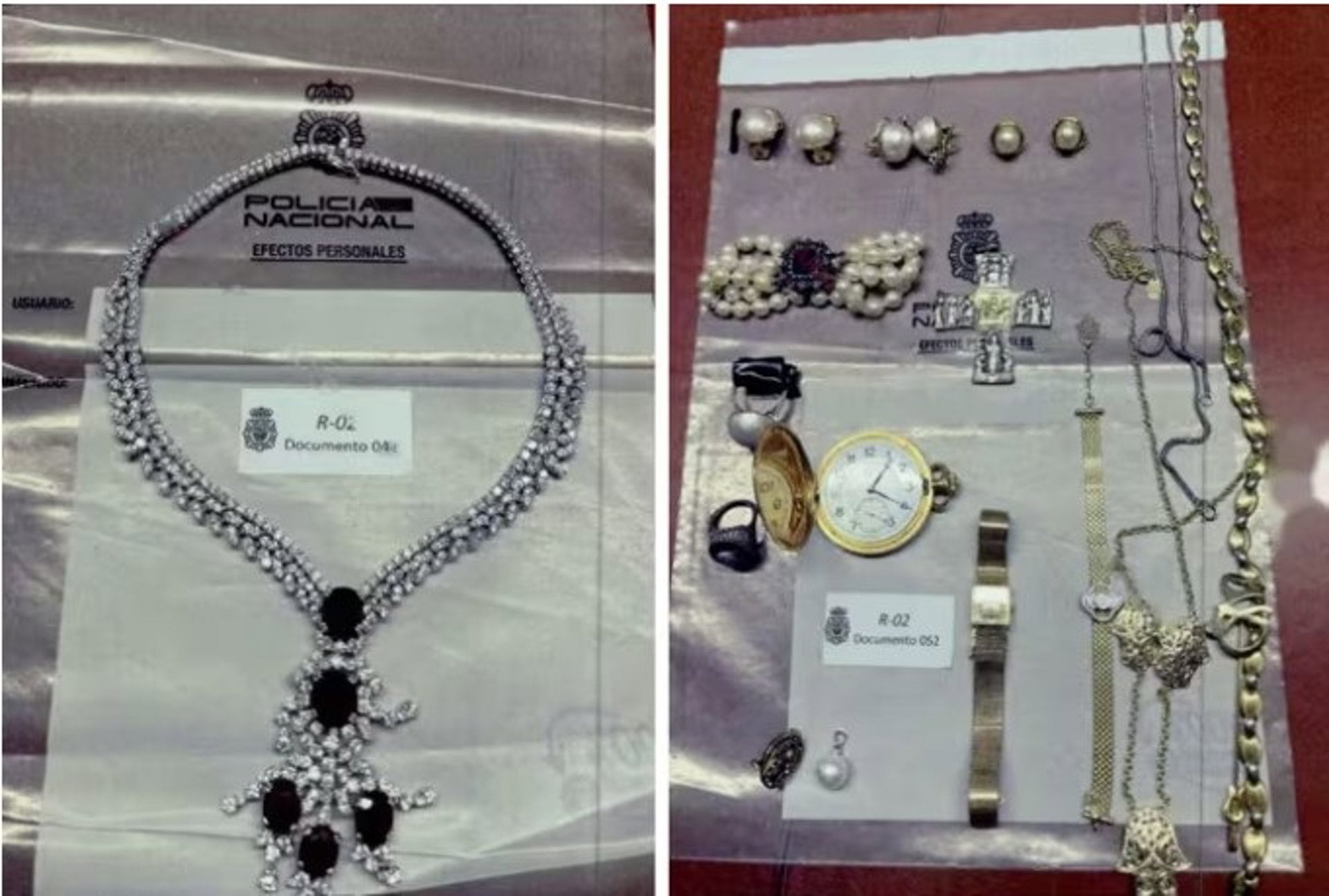 Zapatero alega que las joyas de más valor que encontraron en su oficina son un
