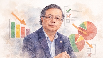 Encuesta revela cómo está la imagen de Gustavo Petro y del Gobierno nacional a pocas semanas de finalizar su mandato