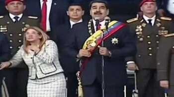 Momento en que estalla uno