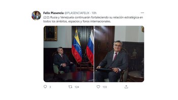 Félix Plasencia compartió fotos del