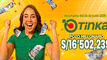 Resultados ganadores de la Tinka este miércoles 24 de junio del 2026