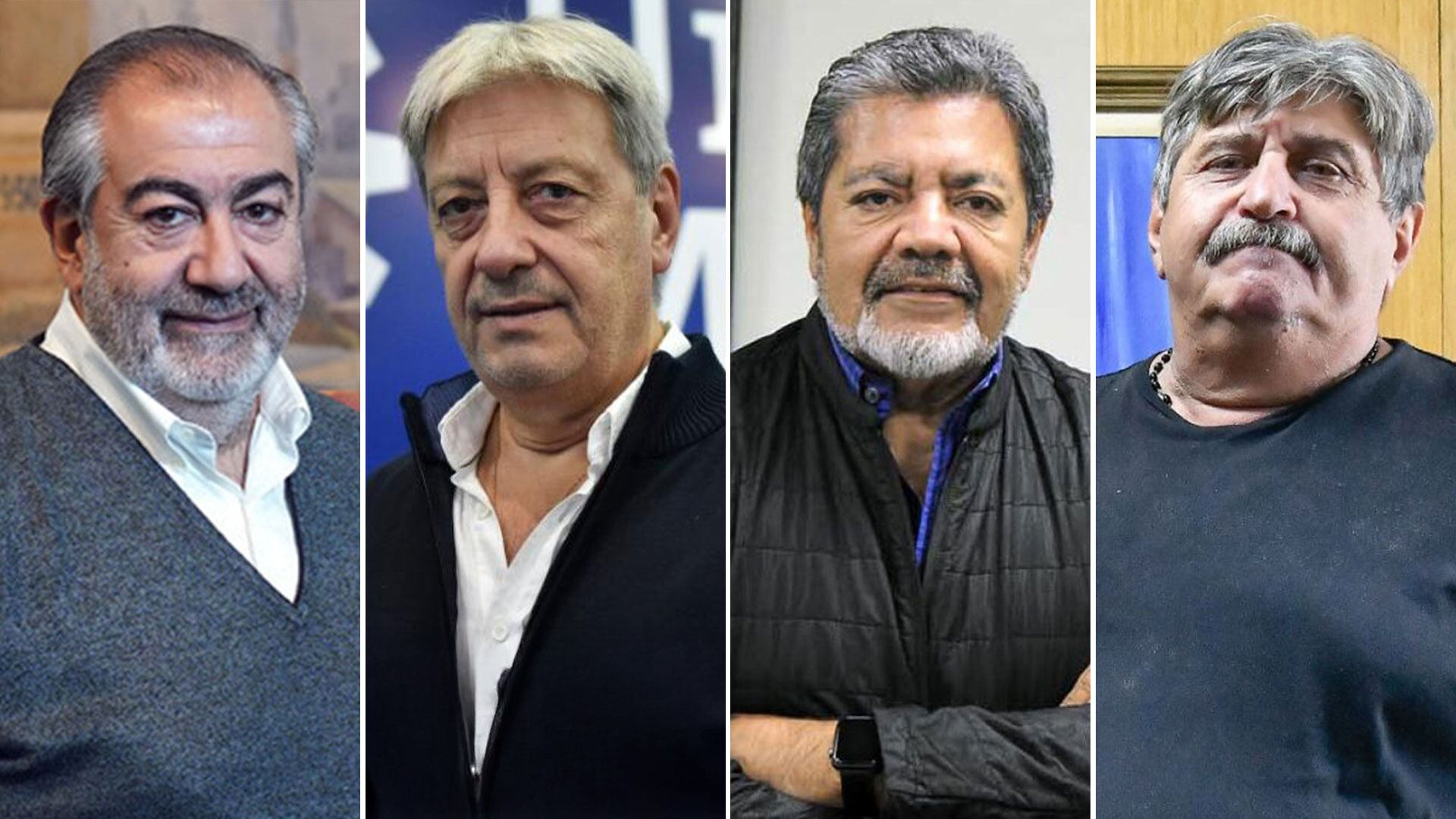 Héctor Daer, Abel Furlán, Gerardo Martínez y Ricardo Pignanelli