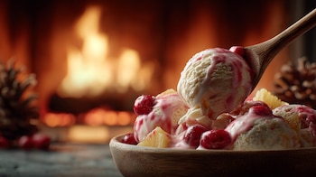 La receta de helado de