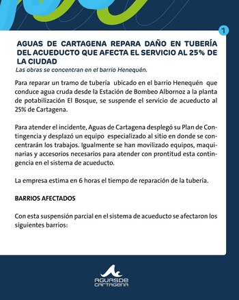 Una rotura en el sistema