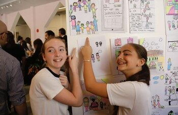 Los dibujos que ilustran la