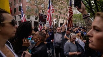 La manifestación la protagonizaron los